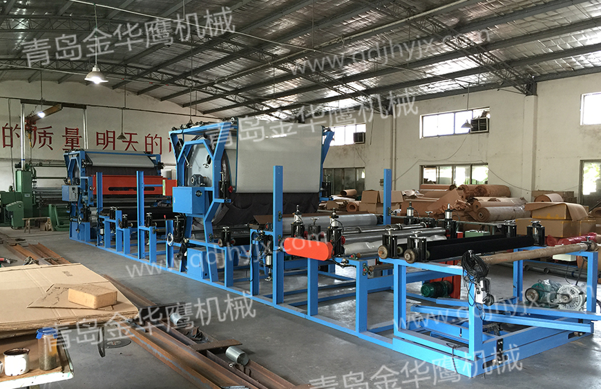 Water glue, oil glue, dusting three-in-one double roller laminating machine